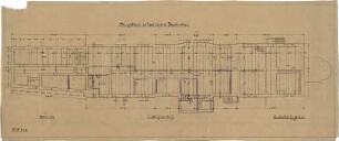 Billing, Hermann; Frankenthal, Zuckerfabrikstr.; Zuckerfabrik, Umbau Verwaltungsgebäude - Grundriss Keller