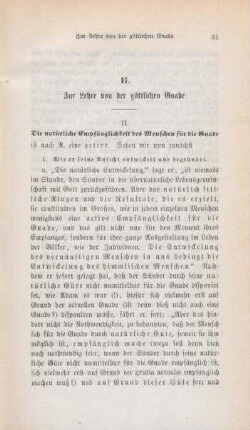 21-43 Zur Lehre von der göttlichen Gnade