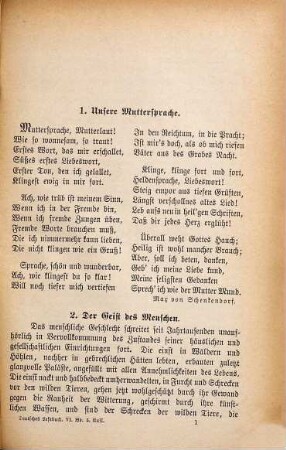 Deutsches Lesebuch, 6