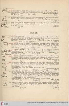 Silber (Nr. 370-379)