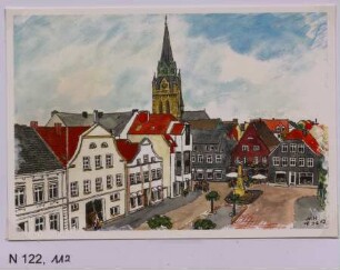 Ahlen in Westfalen - Postkarte
