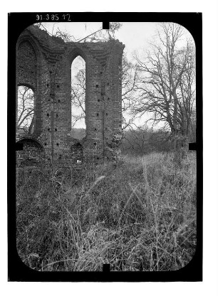 Boitzenburg (Boitzenburger Land). Ehem. Zisterzienser-Nonnenkloster (Ruine, Gründung um 1270)