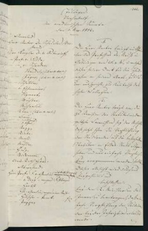 Wintersemester 1832/1833. Rektorat Karl Friedrich Scheurlen