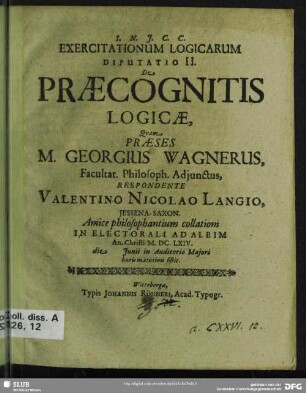 2: ... Respondente Valentino Nicolao Langio