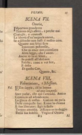 Atto Primo: Scena VII.