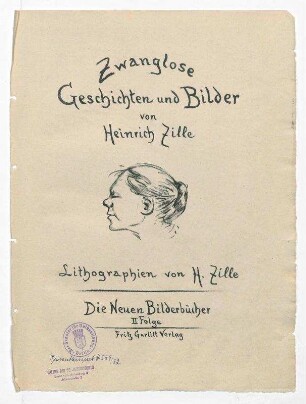 Titelblatt - Zwanglose Geschichten und Bilder