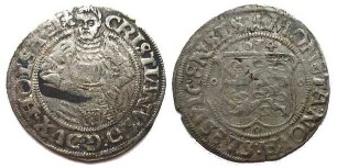 Doppelschilling, Schleswig-Holstein, Königliche Linie, Christian III. (1534 - 1559)