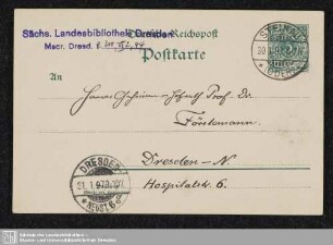 Postkarten 1897