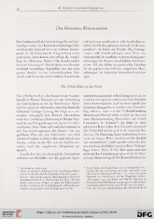 Das Grabmal Maximilians
