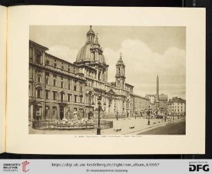 27. ROMA. Piazza Navona / ROME. Navona Square / ROME. Place Navona