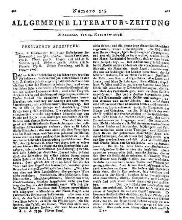 Herder, J. G.: Briefe zu Beförderung der Humanität. Slg. 3-10. Riga: Hartknoch 1794-97