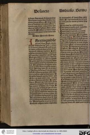 De sancto Ambrosio.