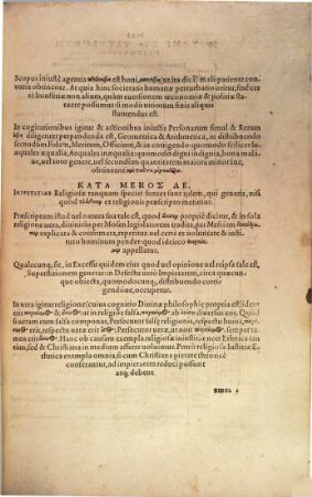 Theatrvm Vitae Hvmanae : Acceßit Elenchvs Triplex, Methodi scilicet, Titulorum, et Exemplorum, 15. Iniustitiam Religiosam in distribuendo simul & corrigendo Duobus Libris Comprehendens : Agit autem I. De Iustitiae Religiosae Excessu, hoc est, de Superstitione