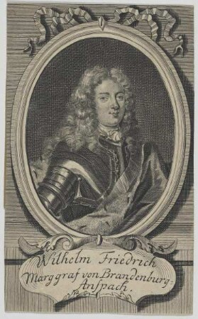 Bildnis des Wilhelm Friedrich, Marggraf von Brandenburg-Ansbach