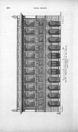 Fig. 156. Projektirtes Nebengebäude der Bau-Akademie