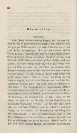 156-182 Clementine : Fortsetzung