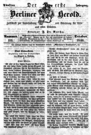 Nummer 116, October 1846