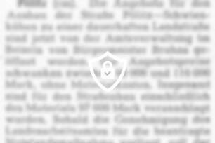 [Name maskiert] Genehmigung fehlt noch