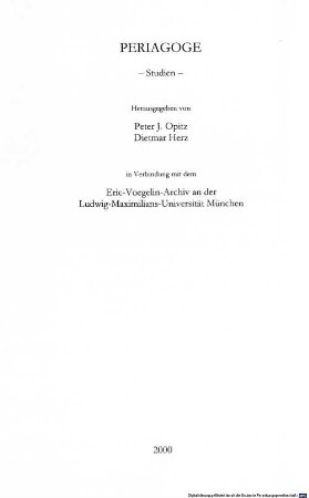 Theorie, Relevanz und Wahrheit : eine Rekonstruktion des Briefwechsels zwischen Eric Voegelin und Alfred Schütz (1938 - 1959)