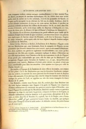Description de la Babylone d'Egypte