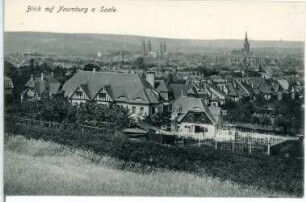 Naumburg. Blick auf Naumburg
