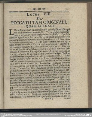 [Articulus] VIII. De Peccato Tam Originali, Quam Actuali