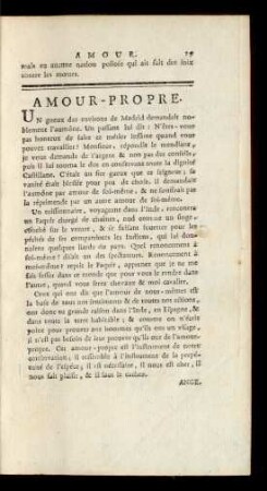 Amour-Propre