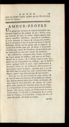 Amour-Propre