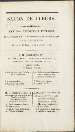 Procteur de la Société ...