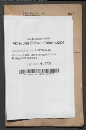 Erblasser: Aufenanger, Marianne, geb. Prigge:
