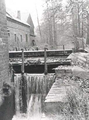 Mühle in Müschen : Bauwesen - Handwerksgebäude. Ort: Myšyn / Müschen. Mühle