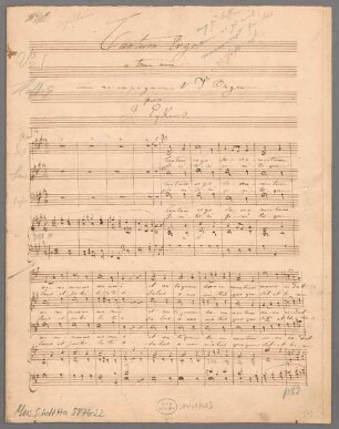 8 Sacred songs; Coro, org - BSB Mus.Schott.Ha 8876-22