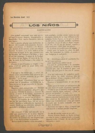Los niños - (Continuación)