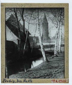Zörbig, Schloss : Fernsicht, Turm