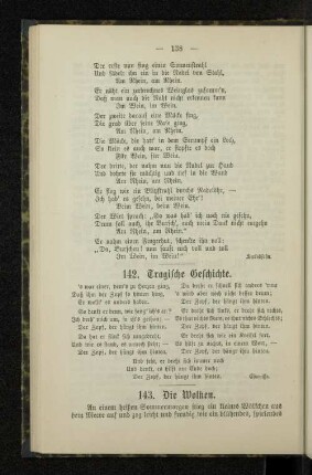 142. Tragische Geschichte.
