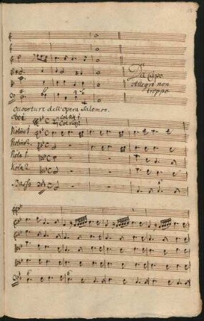 Solomon. Auszüge; strings, ob (2), bc; HWV 67
