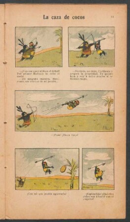 La caza de cocos - [Cómic]