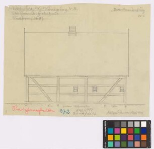 Reichenfelde (Kreis Königsberg/Neumark): Gemeindehirtenhaus. Westansicht
