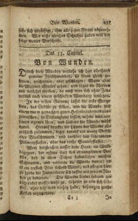Das 53. Capitel. Von Wunden.