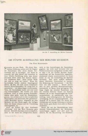 17: Die fünfte Ausstellung der Berliner Secession, [1]