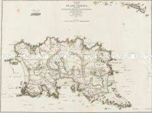 A Plan Of The Island Of Jersey