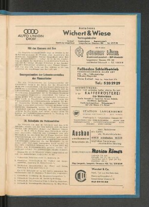 10. Schuljahr für Volksschüler