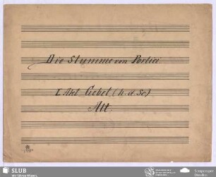 Alto, 1. Akt Nr. 4 (1904-1914?)
