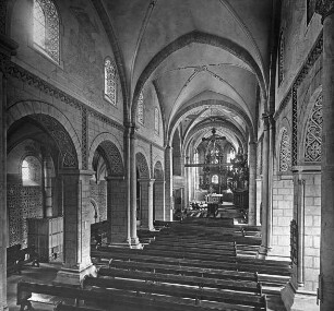 Goslar, Frankenberg-Kirche, Inneres nach Osten