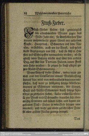 Fluß-Fieber