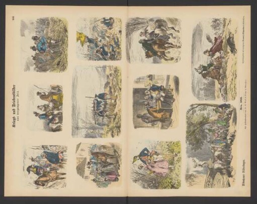 Kriegs- und Friedensbilder : aus vergangener Zeit