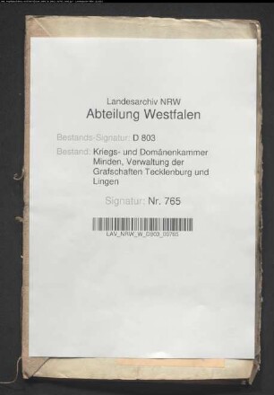 Das Wegmanns-Kolonat im Kirchspiel Lienen
