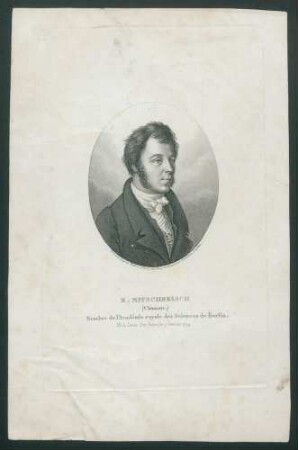 E. Mitscherlich (Chemiste), Membre de l'Académie royale des Sciences de Berlin.