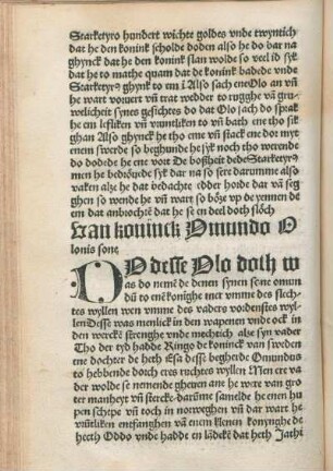 van koninck Omundo Olonis sone