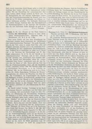 251-252 [Rezension] Schmidt, Hans Wilhelm, Die Christusfrage